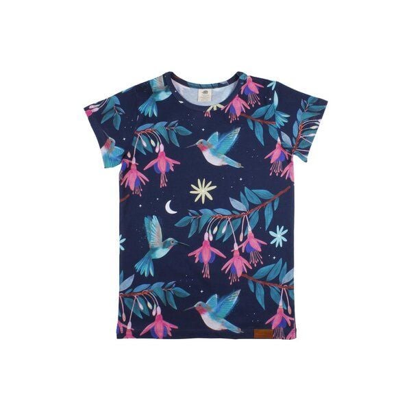 Walkiddy Hummingbird (indigo) - Dunkel Blau - T-shirt von Walkiddy