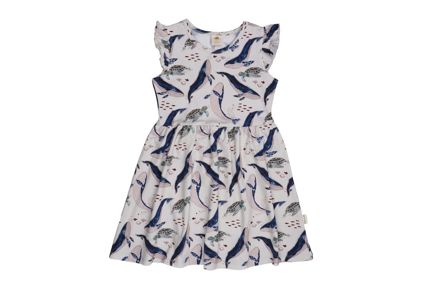 Walkiddy Jerseykleid Bio-Baumwoll Kleid für Kinder mit Wal-Motiv Bio Baumwolle,GOTS,Kinderbekleidung,nachhaltige Klamotten,Kleid Walkiddy Jerseykleid Bio-Baumwoll Kleid für Kinder mit Wal-Motiv Bio Baumwolle,GOTS,Kinderbekleidung,nachhaltige Klamotten,Kleid von Walkiddy