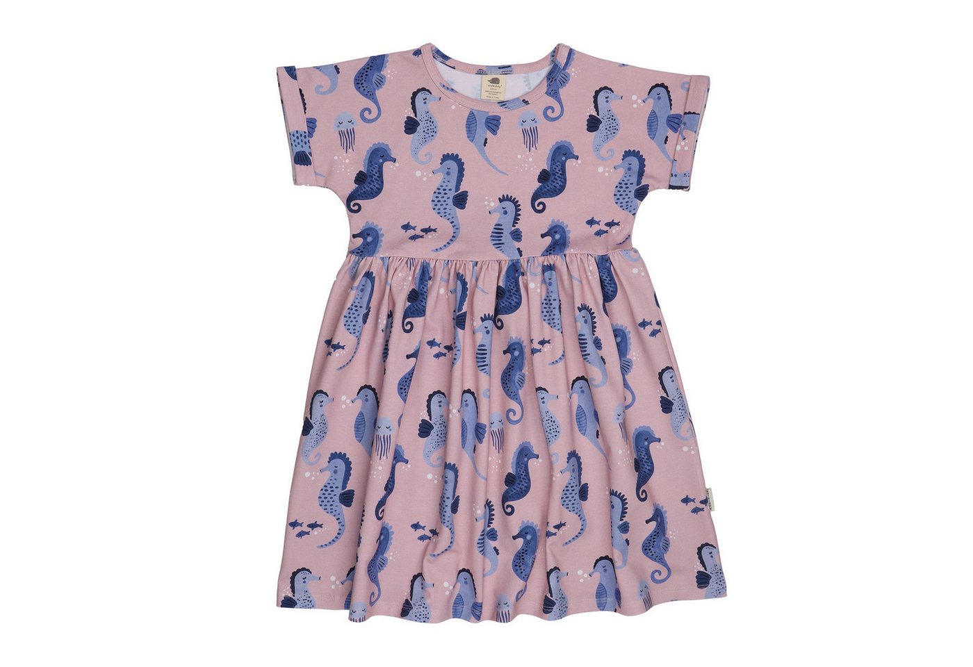 Walkiddy Jerseykleid Bio-Baumwollkleid mit Seepferdchen-Motiv Bio Baumwolle,GOTS,Kinderbekleidung,nachhaltige Klamotten,Kleid Walkiddy Jerseykleid Bio-Baumwollkleid mit Seepferdchen-Motiv Bio Baumwolle,GOTS,Kinderbekleidung,nachhaltige Klamotten,Kleid von Walkiddy