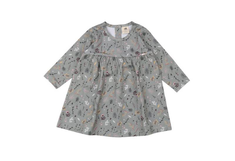 Walkiddy Jerseykleid Bio-Baumwoll Kleid mit Blumenmuster für Kinder von Walkiddy