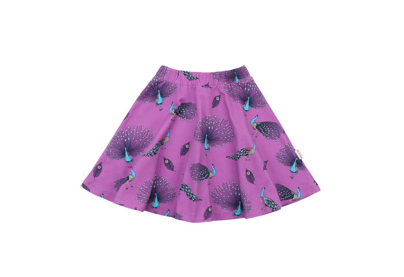Walkiddy Jerseyrock Kinder Rock aus Bio-Baumwolle mit Pfauenmuster BioBaumwolle,GOTS,Kinderbekleidung,nachhaltige Klamotten,Rock Walkiddy Jerseyrock Kinder Rock aus Bio-Baumwolle mit Pfauenmuster BioBaumwolle,GOTS,Kinderbekleidung,nachhaltige Klamotten,Rock von Walkiddy