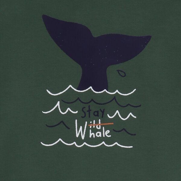 Walkiddy Jumping Whales-Hoodie von Walkiddy