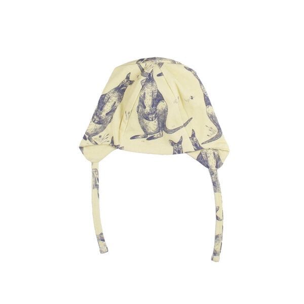 Walkiddy Kangaroos - Gelb - Mütze von Walkiddy