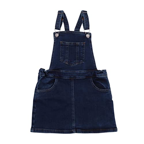 Walkiddy Kleid aus Jeans (Baumwolle Bio) 152 Dunkel Blau NOOS von Walkiddy