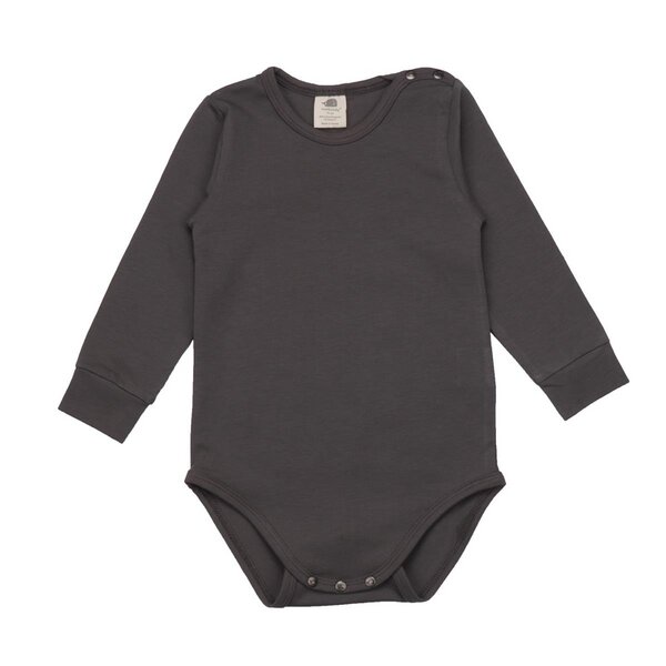 Walkiddy Anthracite - Anthrazit - Langarm Body von Walkiddy