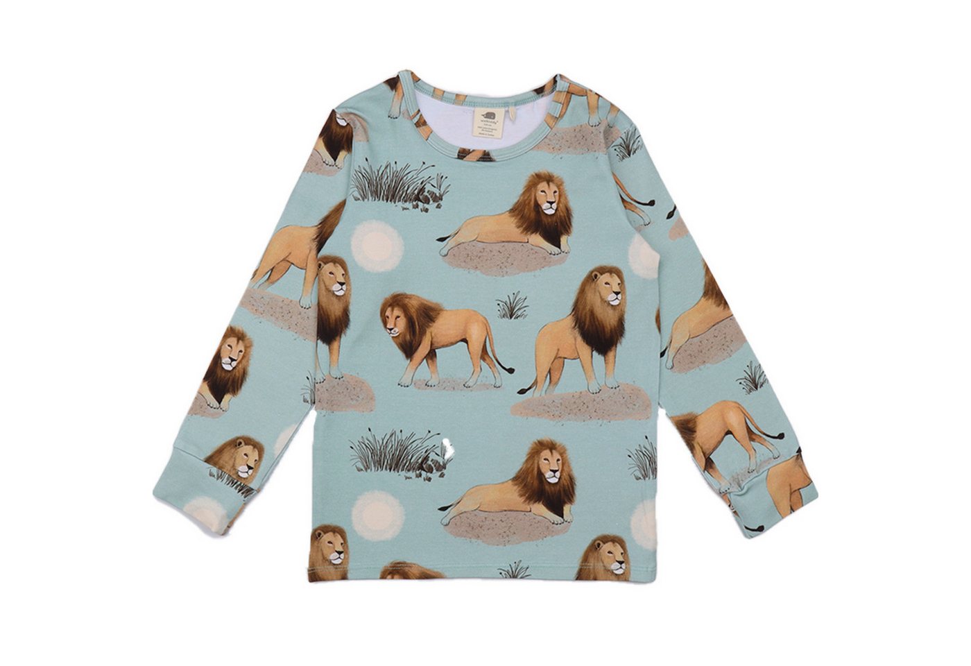 Walkiddy Langarmshirt Sweatshirt Walkiddy Lion Friends Löwe 116 Kinder Langarmshirt von Walkiddy