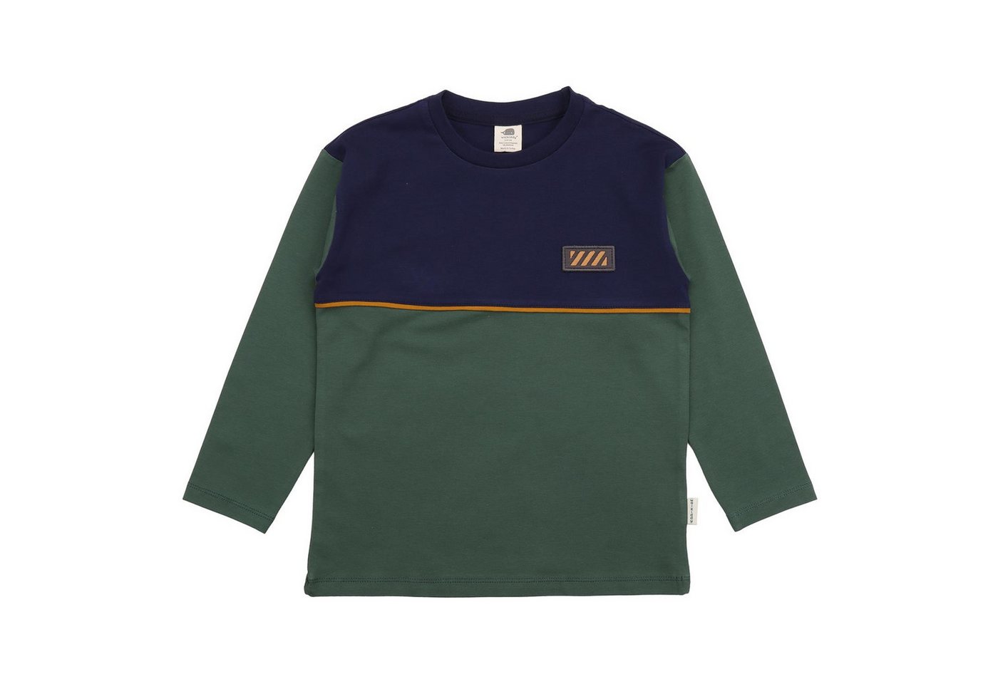 Walkiddy Langarmshirt Walkiddy mit Baggermotiv aus Bio Baumwolle Bio Baumwolle,GOTS,Kinderbekleidung,nachhaltige Klamotten,Langarm von Walkiddy