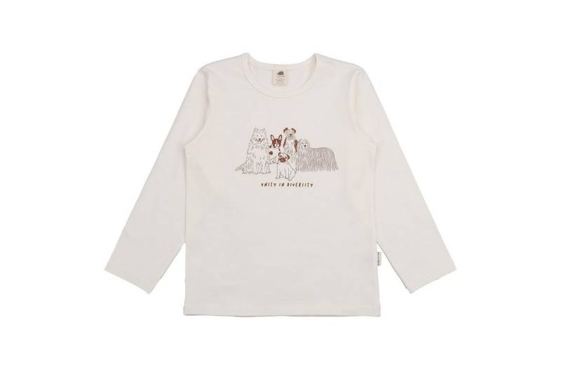 Walkiddy Langarmshirt Walkiddy mit Hundemotiv aus Bio Baumwolle Bio Baumwolle,GOTS,Kinderbekleidung,nachhaltige Klamotten,Langarm von Walkiddy