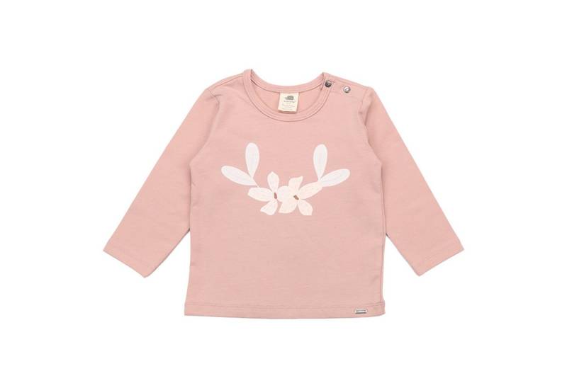 Walkiddy Langarmshirt Shirt mit floraler Note aus Bio-Baumwolle für Kinder von Walkiddy