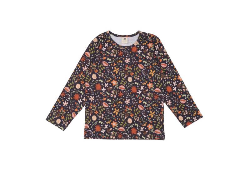 Walkiddy Langarmshirt Shirt mit Blumenmuster aus Bio-Baumwolle für Kinder von Walkiddy