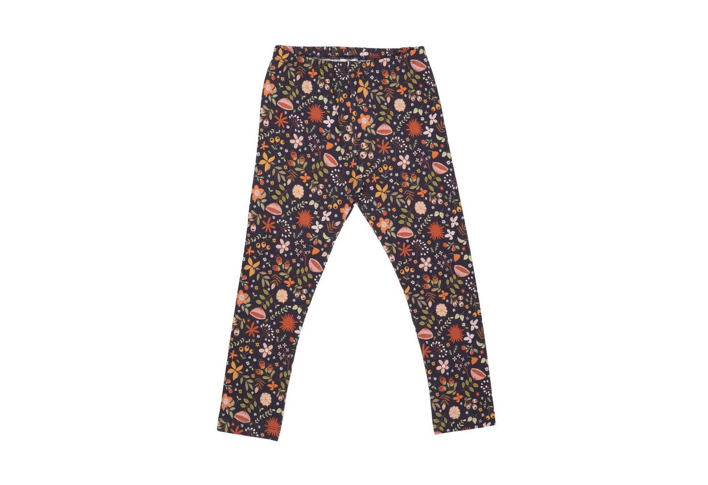 Walkiddy Leggings Leggings mit Blumenmotiv aus Bio-Baumwolle für Kinder von Walkiddy
