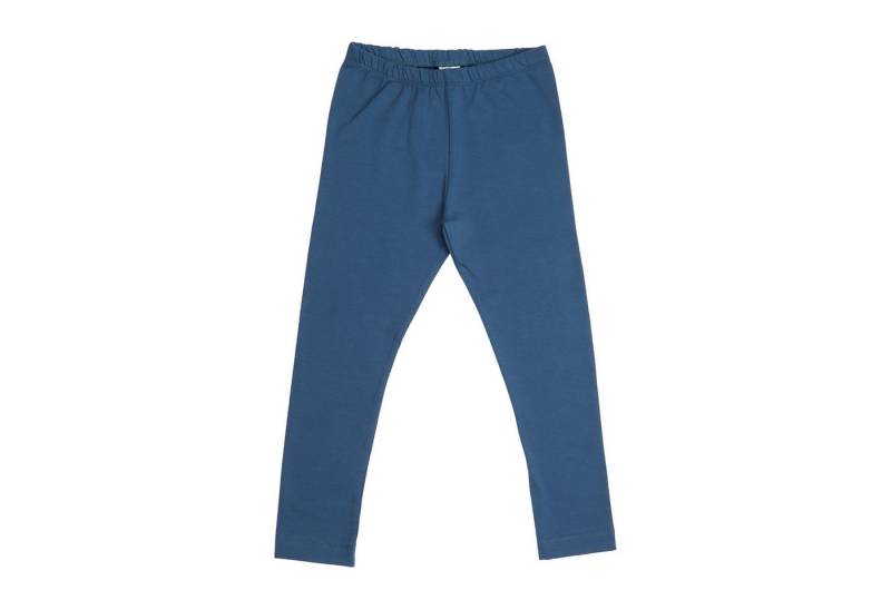 Walkiddy Leggings Dunkelblaue Leggings aus Bio-Baumwolle für Kinder von Walkiddy