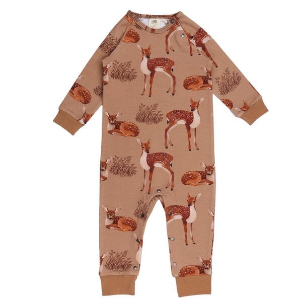 Walkiddy Little Fawns - Braun - Strampler lang Arm von Walkiddy