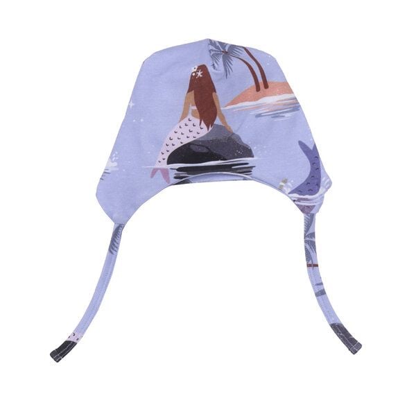 Walkiddy Mermaids Eco-Friendly Lila Mütze - Nachhaltig, Bequem & Stilvoll – GOTS zertifiziert von Walkiddy