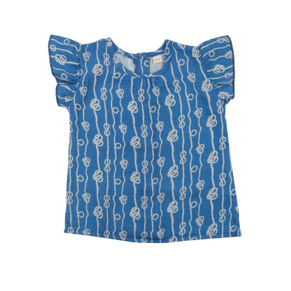 Walkiddy Sailor`s Knot - Müsli - Dunkel Blau - T-Shirt von Walkiddy