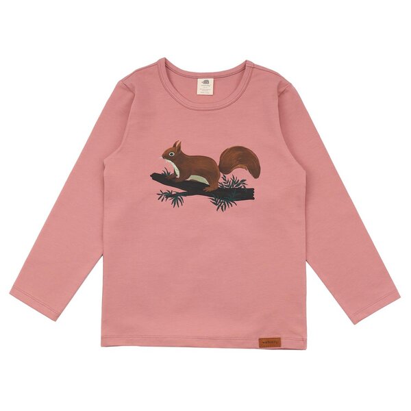 Walkiddy Secret Forest - Baumwolle (Bio) - pink - Langarm Shirt von Walkiddy