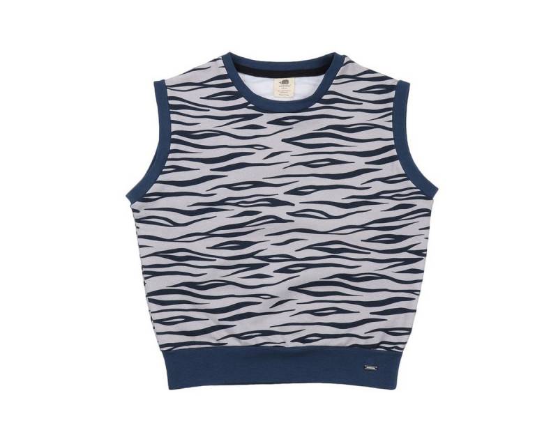 Walkiddy Sweater Bio-Baumwoll Pullover für Kinder mit Tiger-Muster von Walkiddy