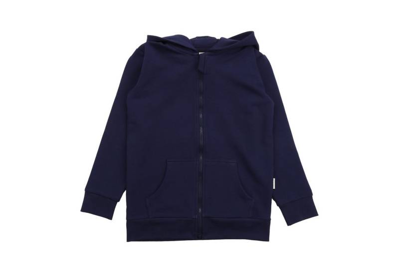 Walkiddy Sweatjacke Walkiddy in Dunkelblau aus Bio Baumwolle Bio Baumwolle,GOTS,Kinderbekleidung, nachhaltige Klamotten,Sweat Jacke von Walkiddy