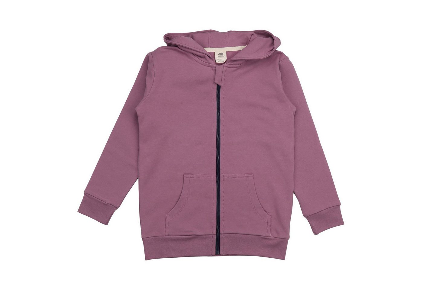 Walkiddy Sweatjacke Walkiddy in Lila aus Bio Baumwolle Bio Baumwolle,GOTS,Kinderbekleidung, nachhaltige Klamotten,Sweat Jacke von Walkiddy