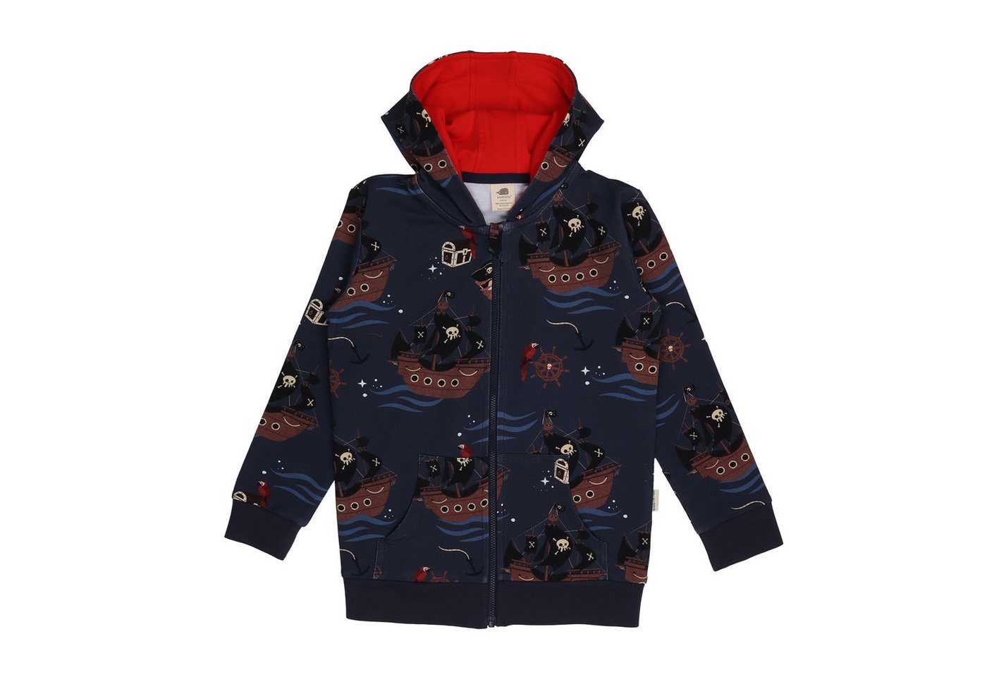 Walkiddy Sweatjacke Sweatjacke mit Piratenmotiv aus Bio-Baumwolle für Kinder Bio Baumwolle,GOTS,Kinderbekleidung, nachhaltige Klamotten,Sweat Jacke Walkiddy Sweatjacke Sweatjacke mit Piratenmotiv aus Bio-Baumwolle für Kinder Bio Baumwolle,GOTS,Kinderbekleidung, nachhaltige Klamotten,Sweat Jacke von Walkiddy