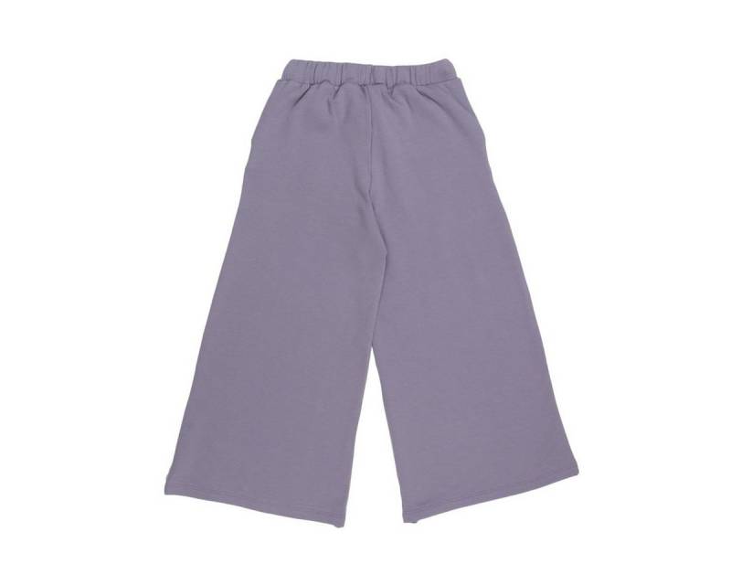 Walkiddy Sweatpants Weit geschnittene Bio-Baumwollhose in Lila für Kinder von Walkiddy