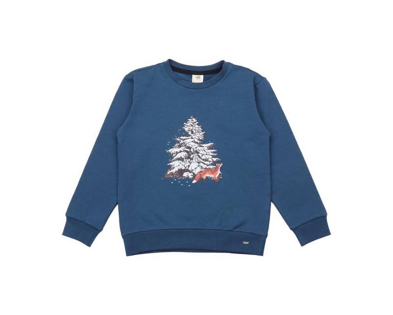 Walkiddy Sweatshirt Bio-Baumwoll Sweatshirt mit Weihnachtsmotiv für Kinder von Walkiddy