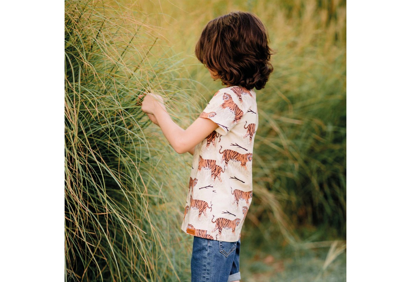 Walkiddy T-Shirt Bio-Baumwoll T-Shirt für Kinder mit Tigermotiv Bio Baumwolle,GOTS,Kinderbekleidung,nachhaltige Klamotten,T-Shirt Walkiddy T-Shirt Bio-Baumwoll T-Shirt für Kinder mit Tigermotiv Bio Baumwolle,GOTS,Kinderbekleidung,nachhaltige Klamotten,T-Shirt von Walkiddy
