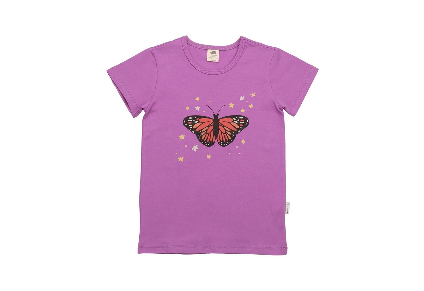 Walkiddy T-Shirt T-Shirt mit Schmetterlingsmotiv aus Bio-Baumwolle Bio Baumwolle,GOTS,Kinderbekleidung,nachhaltige Klamotten,T-Shirt Walkiddy T-Shirt T-Shirt mit Schmetterlingsmotiv aus Bio-Baumwolle Bio Baumwolle,GOTS,Kinderbekleidung,nachhaltige Klamotten,T-Shirt von Walkiddy