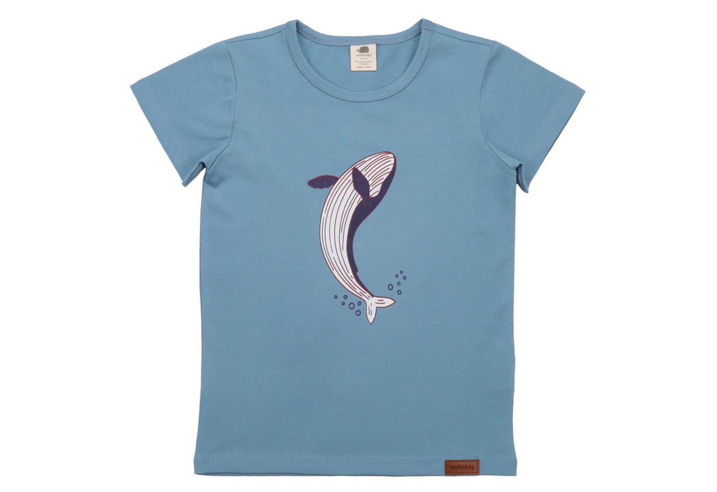 Walkiddy T-Shirt Walkiddy T-Shirt Wal Blau Print von Walkiddy