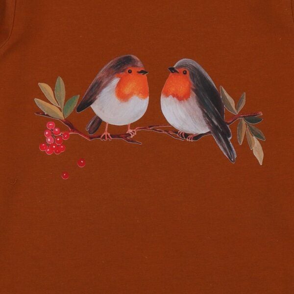 Walkiddy Terracotta-Shirt von Walkiddy