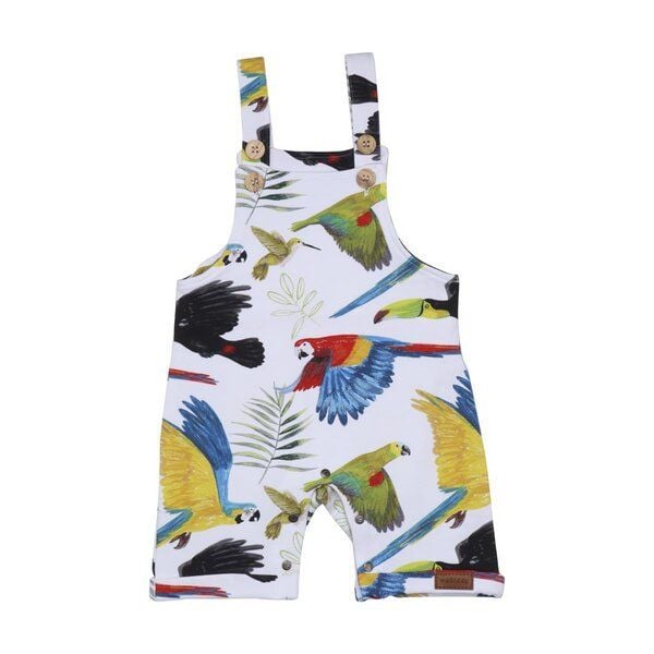 Baby Strampler Bio-Baumwolle The Bears Blau Walkiddy, GOTS-zertifizierter Einteiler, vegan, weicher Jersey Overall für Neugeborene & Babys, nachhaltiger Schlaf- und Spielstrampler von Walkiddy