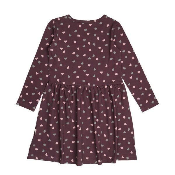 Kinder Kleid Bio-Baumwolle GOTS The Cute Cats Grün von Walkiddy, langärmeliges Sweatkleid mit Katzenprint, bequem, weich, nachhaltig gefertigt, ideal für Alltag, Kindergarten und Feste von Walkiddy