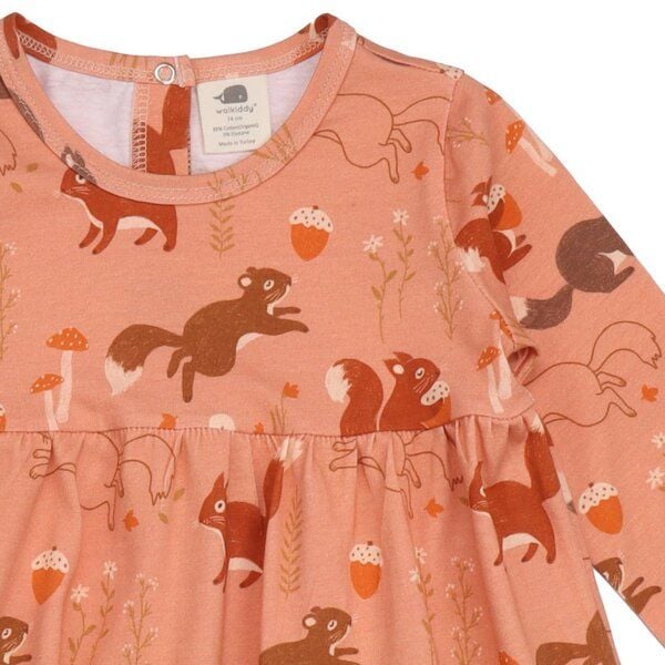 Walkiddy Tiny Squirrels-Dress von Walkiddy