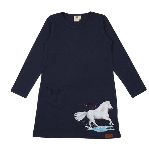 Walkiddy White Horses - Dunkel Blau - Tunika von Walkiddy