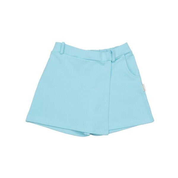 Walkiddy ngel Blue Mädchen-Rock aus Bio-Baumwolle – hellblau von Walkiddy