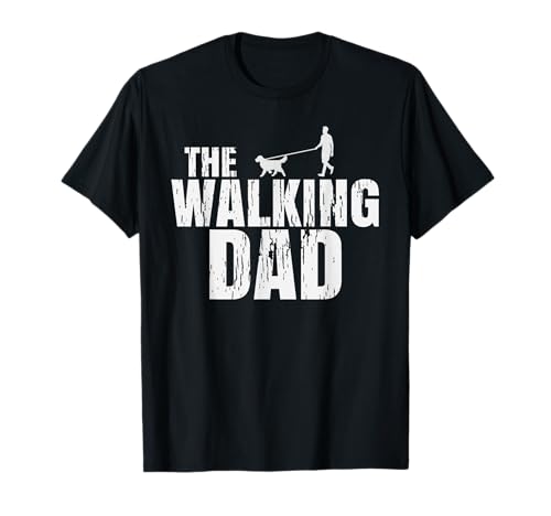 Herren The Walking Dad Vatertag Geschenk Gassi Gehen Hunde Vater T-Shirt Herren The Walking Dad Vatertag Geschenk Gassi Gehen Hunde Vater T-Shirt von Walking Dad Vatertag Hunde Motive