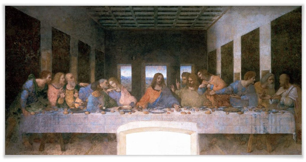 Wall-Art Poster "Das letzte Abendmahl", Religion, (1 St.) von Wall-Art