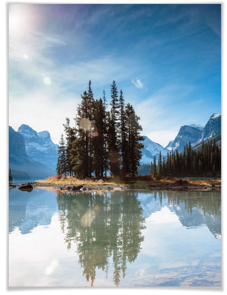 Wall-Art Poster "Jasper Nationalpark Kanada", Kanada, (1 St.) von Wall-Art