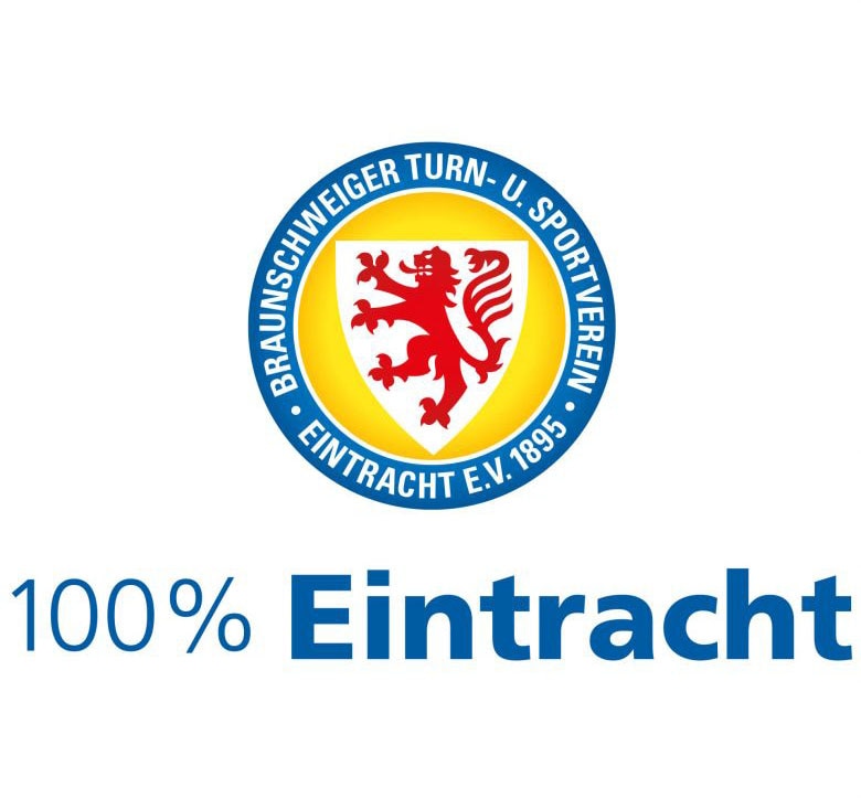 Wall-Art Wandtattoo "Eintracht Braunschweig 100%", (1 St.) von Wall-Art