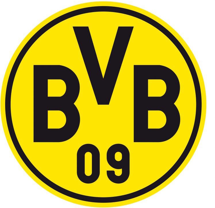 Wall-Art Wandtattoo "Fußball Borussia Dortmund Logo", (1 St.) von Wall-Art