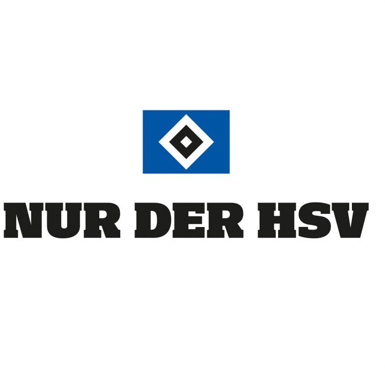 Wall-Art Wandtattoo "Hamburger SV Nur der HSV", (1 St.) von Wall-Art