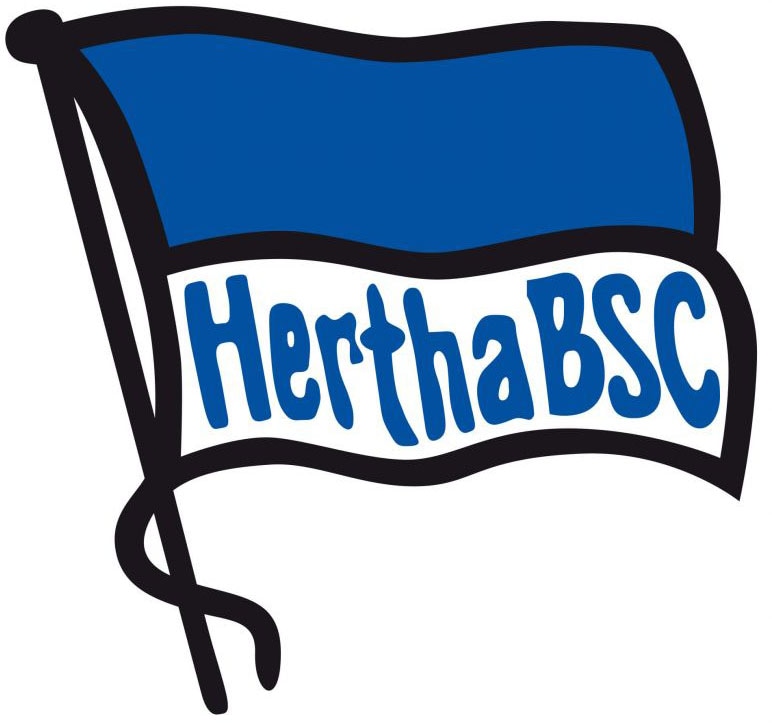 Wall-Art Wandtattoo "Hertha BSC Logo Fahne", (1 St.), selbstklebend, entfernbar von Wall-Art