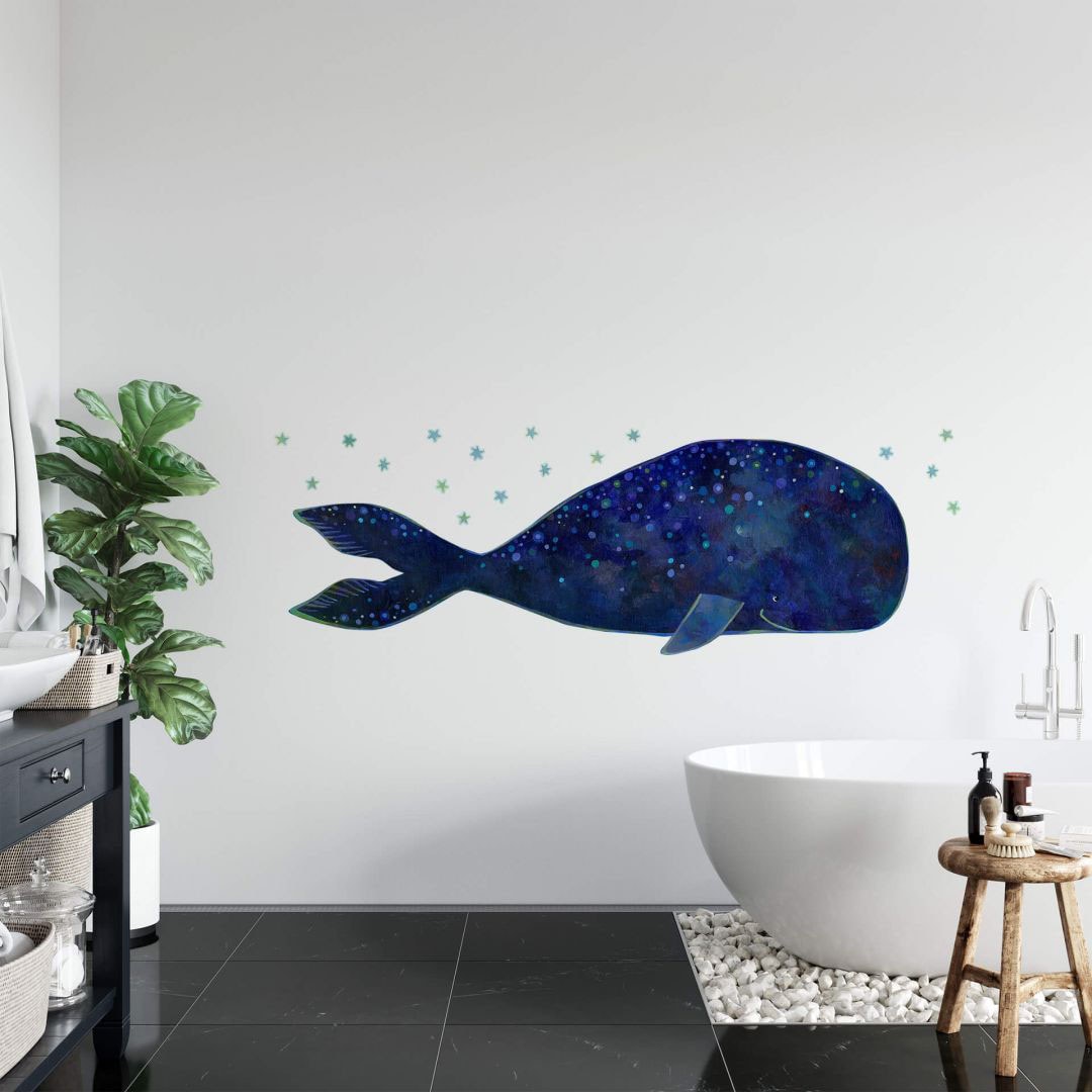 Wall-Art Wandtattoo "Märchenhaft Der Walfisch", (1 St.) von Wall-Art