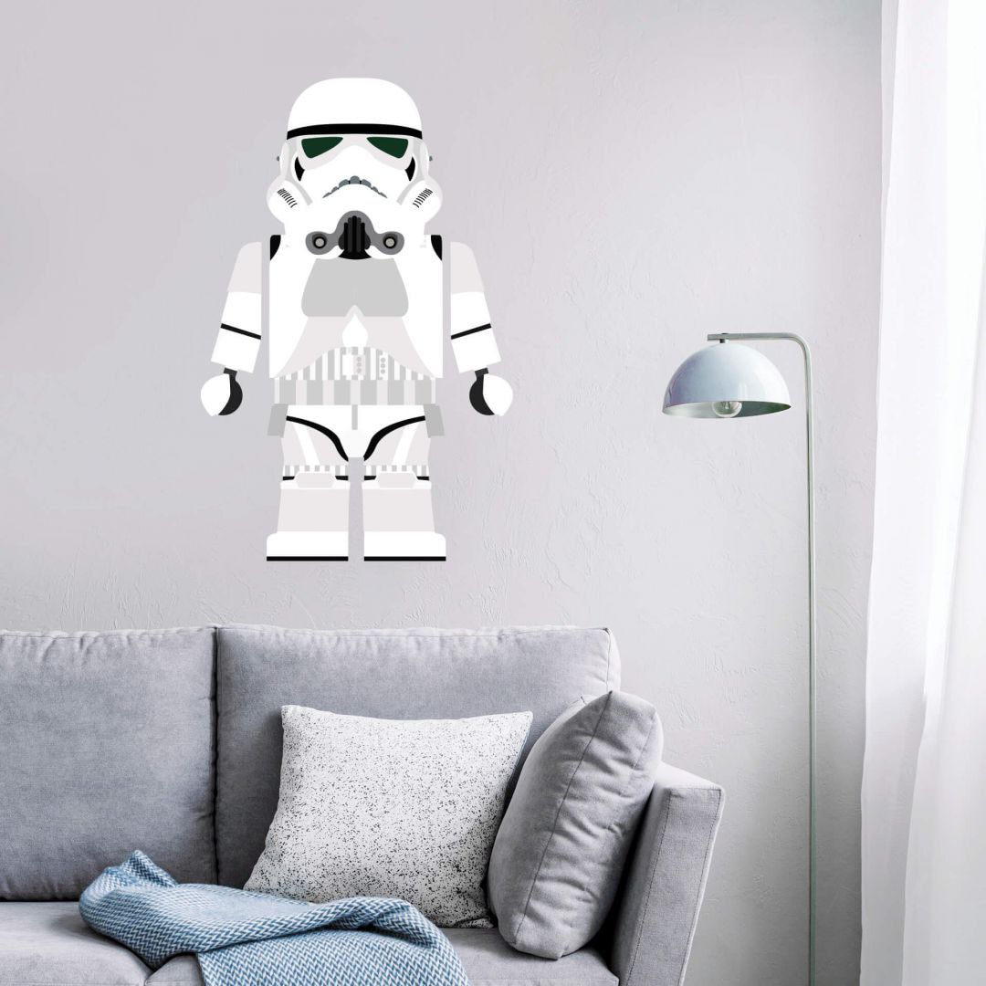 Wall-Art Wandtattoo "Spielfigur Sticker Storm Trooper", (Set, 1 St.) von Wall-Art