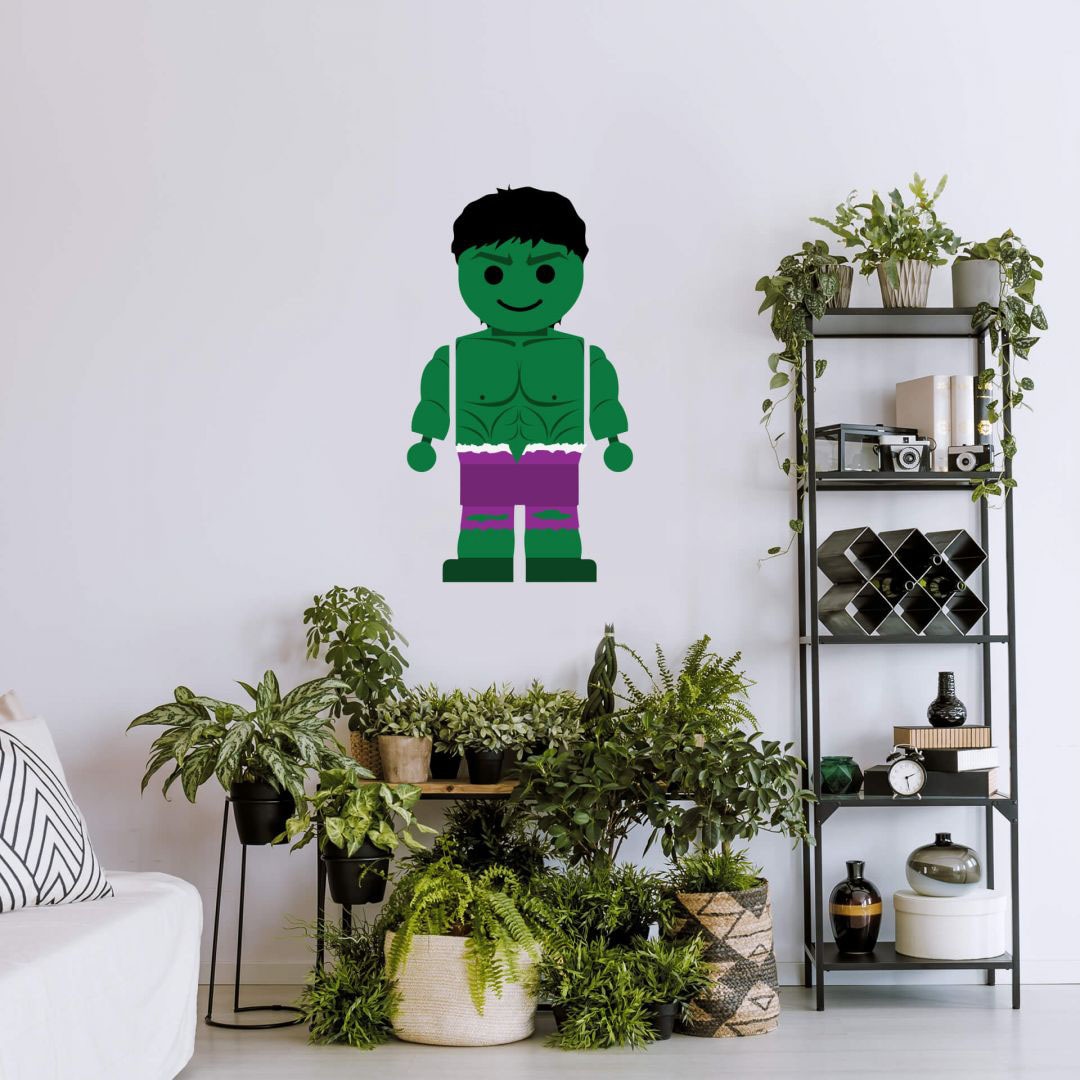 Wall-Art Wandtattoo "Spielfigur The Hulk Marvel", (1 St.) von Wall-Art