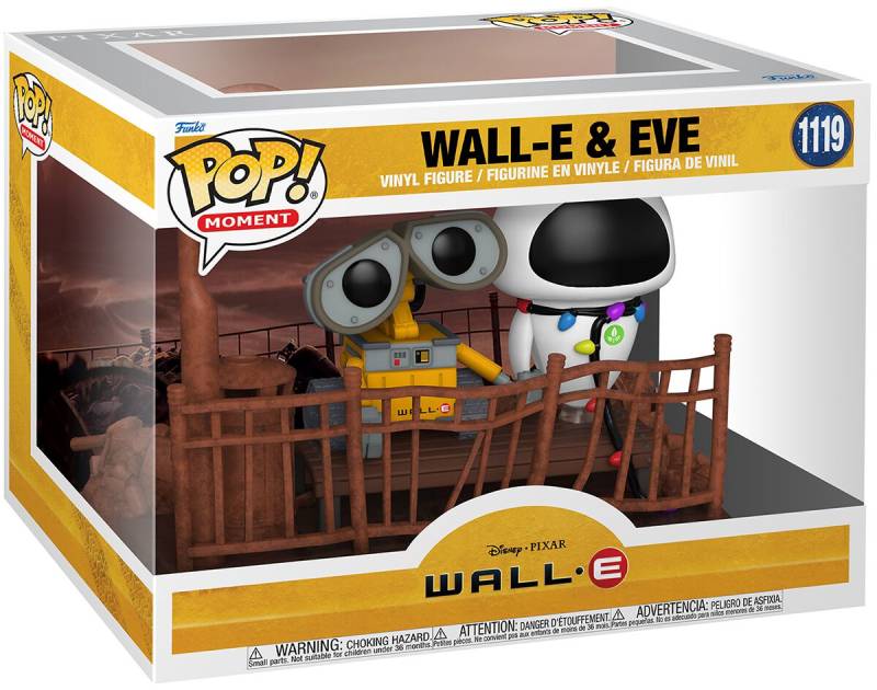 Wall-E Wall-E & Eve (POP! Moment) Vinyl Figur 1119 Funko Movie Moments multicolor von Wall-E