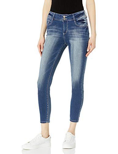 WallFlower Damen Flirty Curvy Skinny High Rise Insta Stretch Juniors (Standard und Plus) Jeans, Xander, 50 Mehr von WallFlower