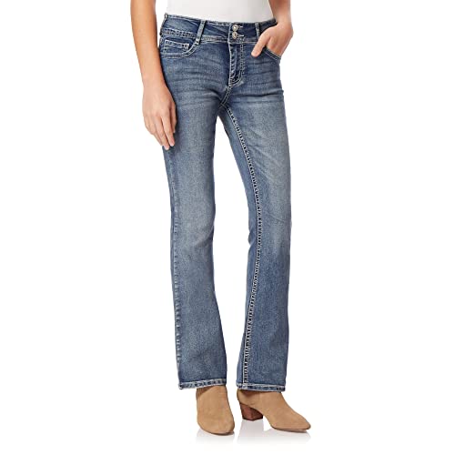 WallFlower Damen Instastretch Bling Luscious Curvy Bootcut Jeans, Galaxy, 36 EU von WallFlower