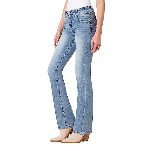 WallFlower Damen Instastretch Luscious Curvy Bootcut Jeans, Andrea, 43 von WallFlower