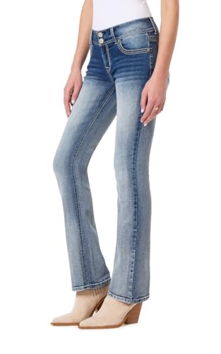 WallFlower Damen Instastretch Luscious Curvy Bootcut Jeans, Camille, 50 Mehr Lange von WallFlower